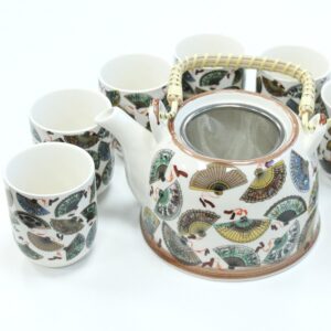 Herbal Teapot Set – China Fans | www.artisan-gifts.co.uk 1