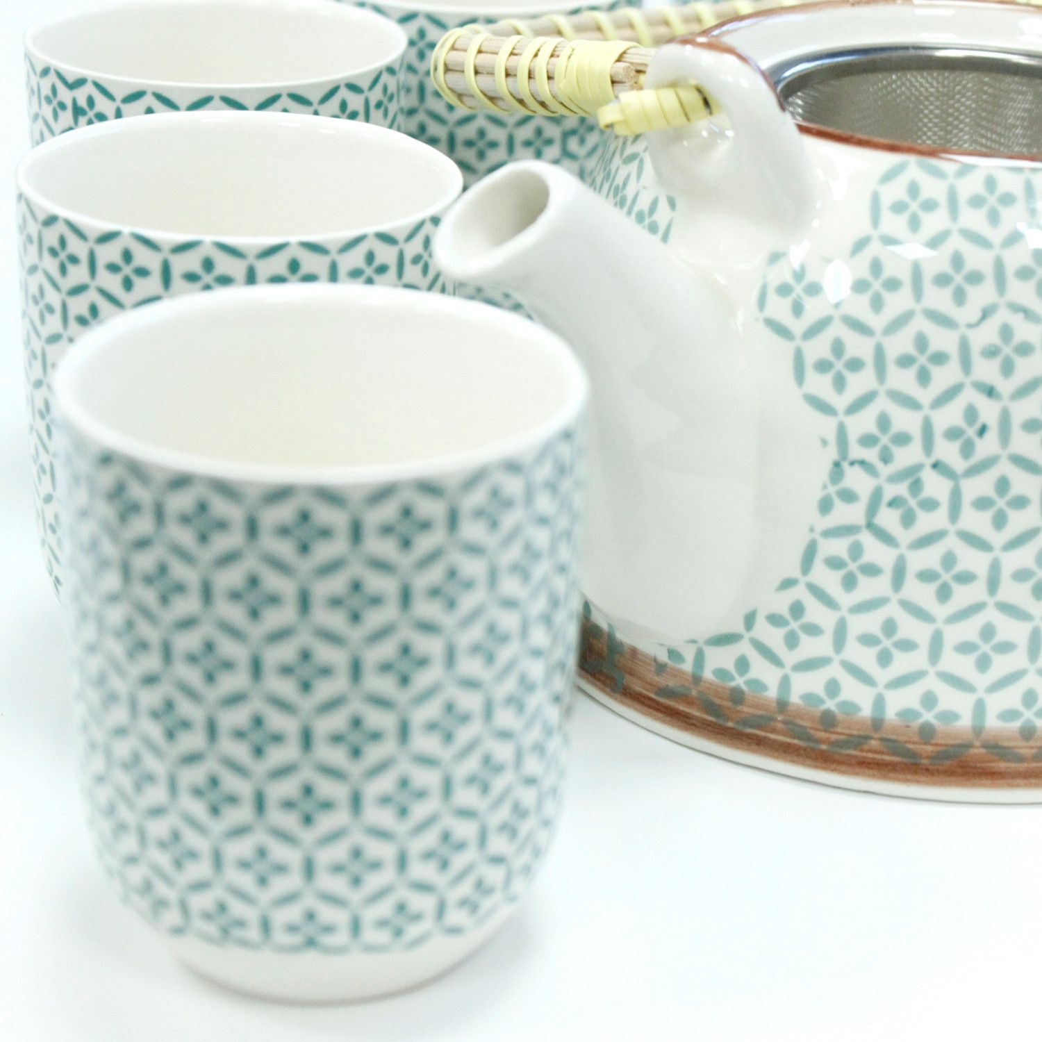 Herbal Teapot Set – Green Mosaic | www.artisan-gifts.co.uk 5 Herbal Teapot Set – Green Mosaic | www.artisan-gifts.co.uk 4