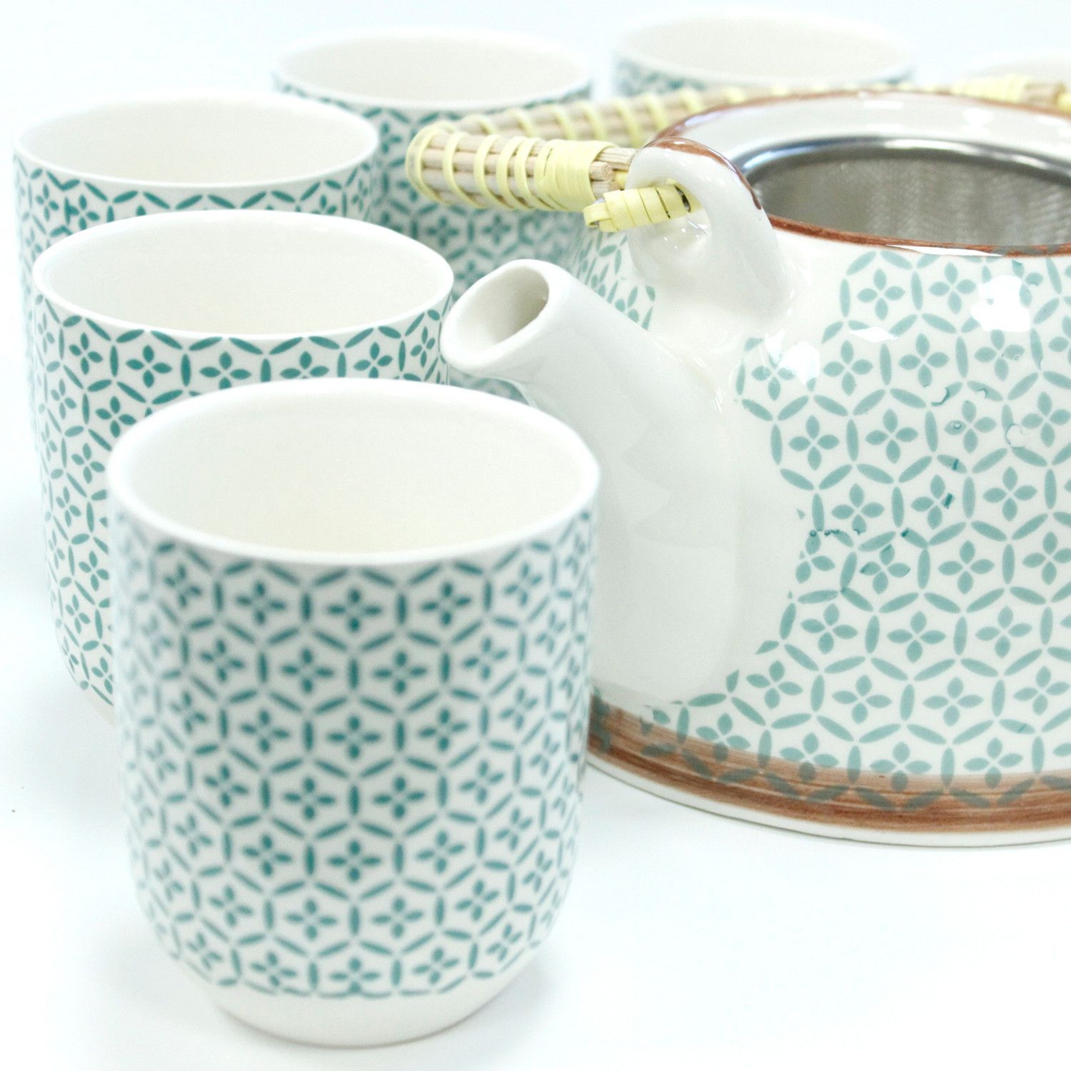 Herbal Teapot Set – Green Mosaic | www.artisan-gifts.co.uk 3 Herbal Teapot Set – Green Mosaic | www.artisan-gifts.co.uk 2