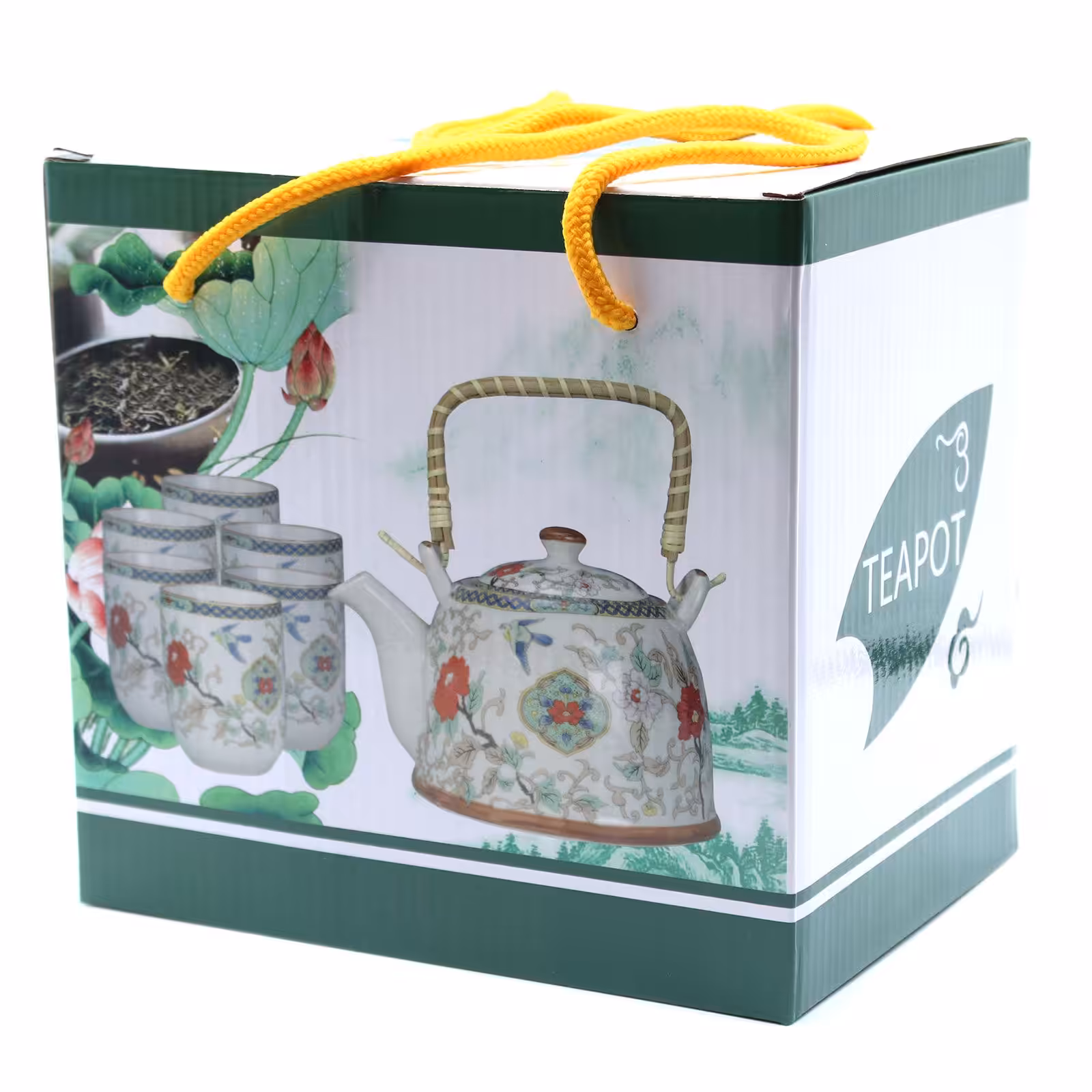 Herbal Teapot Set – White Stone Oriental | www.artisan-gifts.co.uk 4 Herbal Teapot Set – White Stone Oriental | www.artisan-gifts.co.uk 3