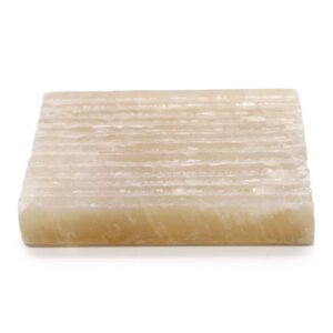 Honey Onxy Square Soap Dish | www.artisan-gifts.co.uk 1
