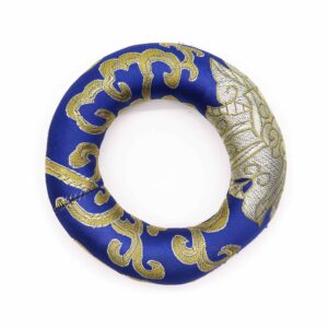Hoop Cushion 10cm (for 12-14cm Singing Bowl) – Blue | www.artisan-gifts.co.uk 1