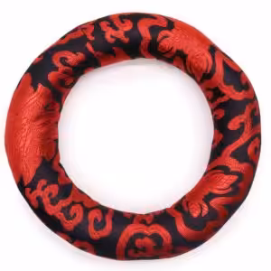 Hoop Cushion 20cm (for 22-26cm Singing Bowl) – Assorted Colours | www.artisan-gifts.co.uk 1