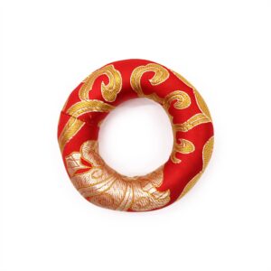 Hoop Cushion 8cm (for 10-12cm Singing Bowl) – Red | www.artisan-gifts.co.uk 1