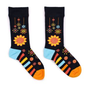 Hop Hare Bamboo Socks M/L – Mandala Flowers | www.artisan-gifts.co.uk 1