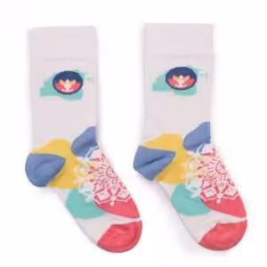 Hop Hare Bamboo Socks M/L – Meditation  | www.artisan-gifts.co.uk 1