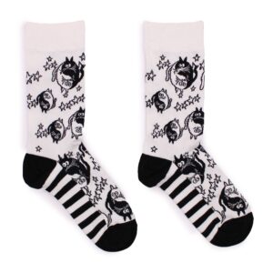 Hop Hare Bamboo Socks M/L – Ying Yang | www.artisan-gifts.co.uk 1
