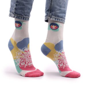 Hop Hare Bamboo Socks S/M – Meditation  | www.artisan-gifts.co.uk 1