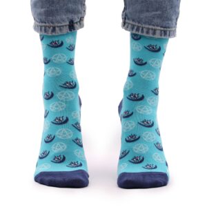 Hop Hare Bamboo Socks S/M – Pentagram and Evil Eye | www.artisan-gifts.co.uk 1