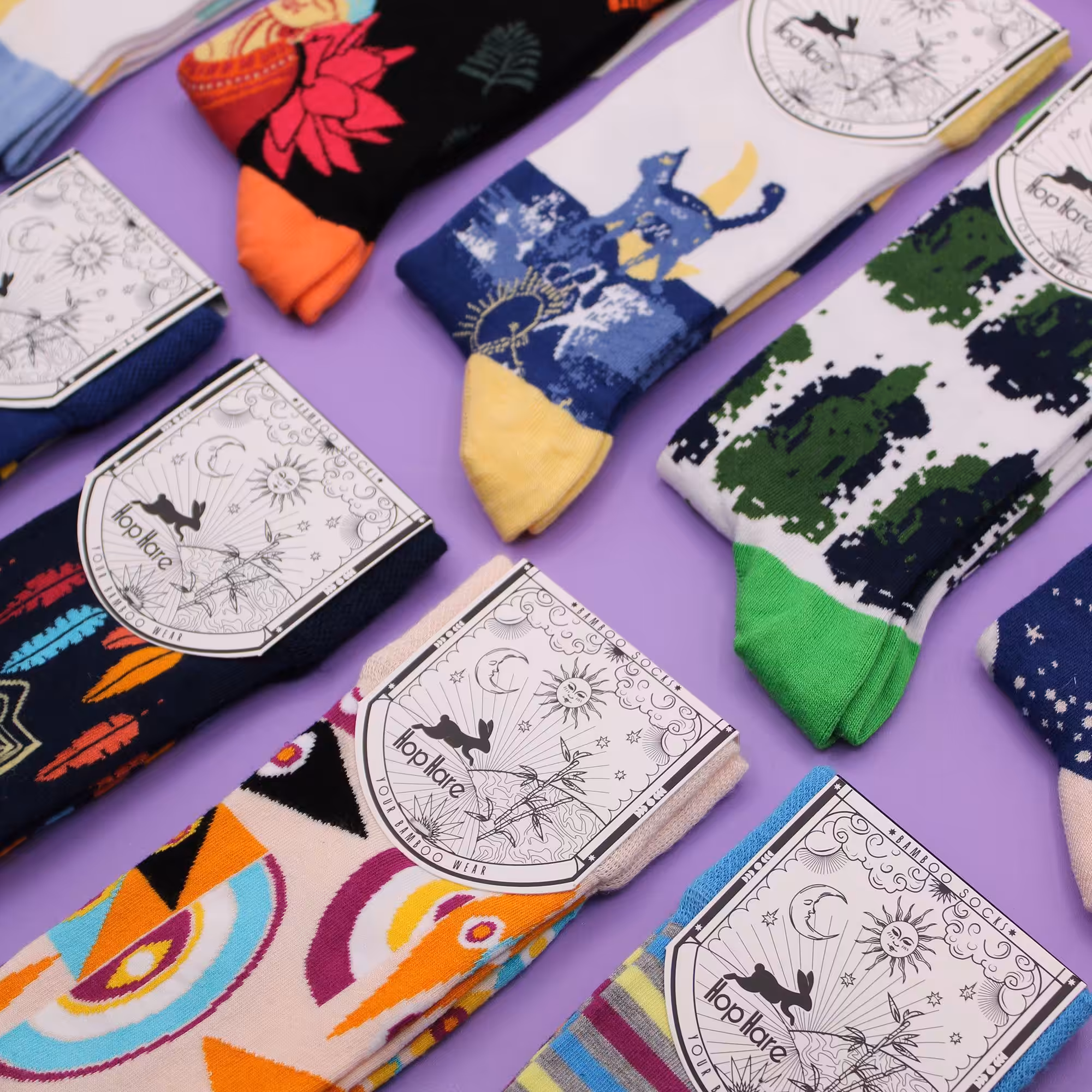 Hop Hare Bamboo Socks S/M – Ying Yang | www.artisan-gifts.co.uk 5 Hop Hare Bamboo Socks S/M – Ying Yang | www.artisan-gifts.co.uk 4