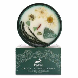 Hop Hare Crystal Magic Flower Candle – The Magician | www.artisan-gifts.co.uk 1