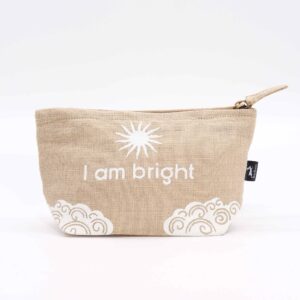 Hop Hare Pouch – I am Bright | www.artisan-gifts.co.uk 1