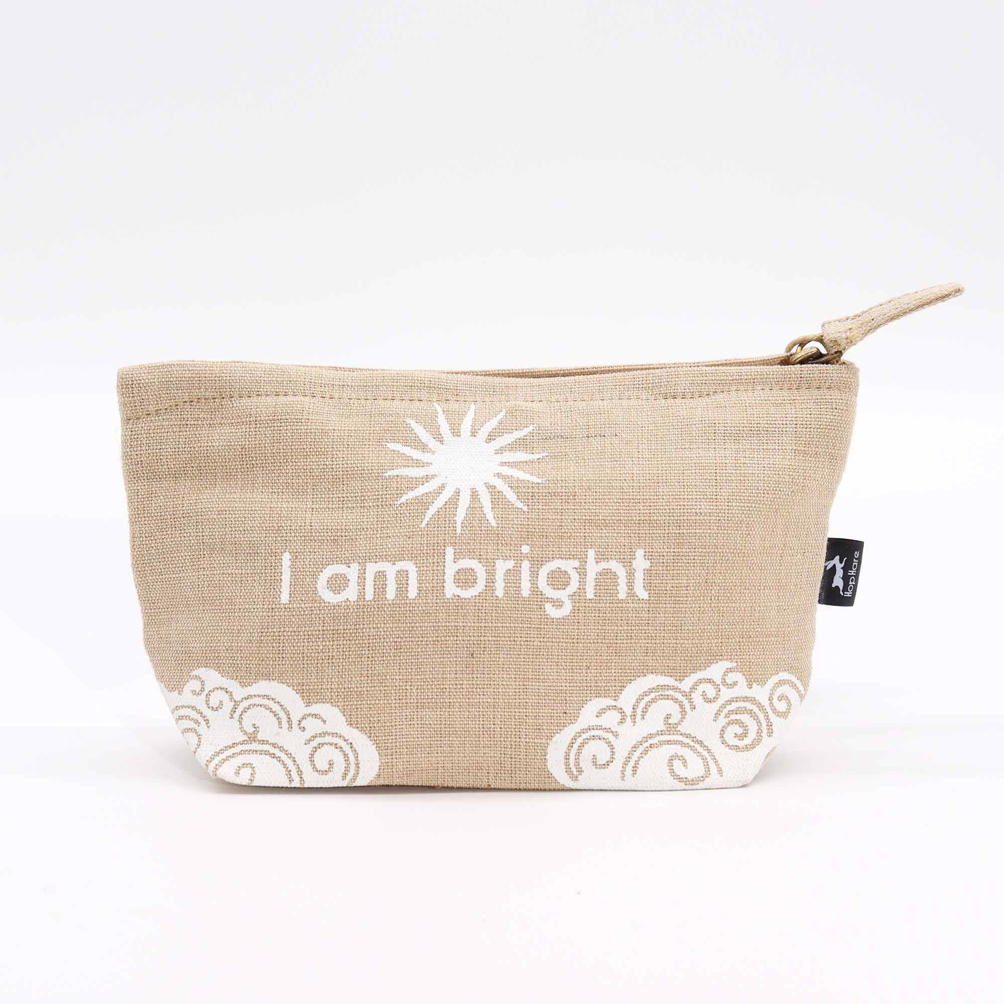 Hop Hare Pouch – I am Bright | www.artisan-gifts.co.uk 2 Hop Hare Pouch – I am Bright | www.artisan-gifts.co.uk 1