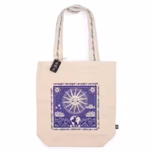 Hop Hare Tote Bag – I am Bright | www.artisan-gifts.co.uk 1