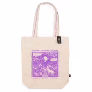 Hop Hare Tote Bag – I am Powerful | www.artisan-gifts.co.uk 1