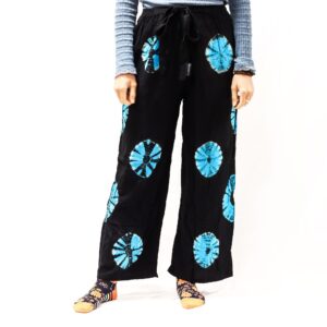 Japanese Style Lounge Pants – Large -Black, Blue | www.artisan-gifts.co.uk 1