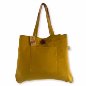 Jute & Cotton Reversible Big Bag – Pistachio | www.artisan-gifts.co.uk 1