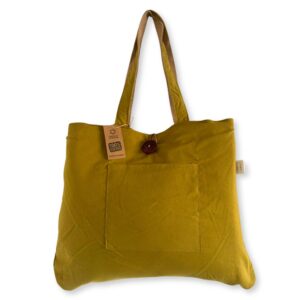 Jute & Cotton Reversible Big Bag – Pistachio | www.artisan-gifts.co.uk 1