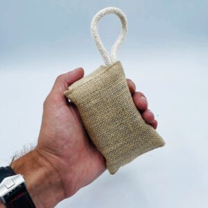 Jute Scrub Soap Pouch – Natural | www.artisan-gifts.co.uk 1