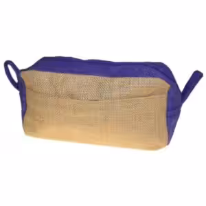 Jute Toiletry Bag – Natural & Lavender | www.artisan-gifts.co.uk Jute Toiletry Bag – Natural & Lavender | www.artisan-gifts.co.uk