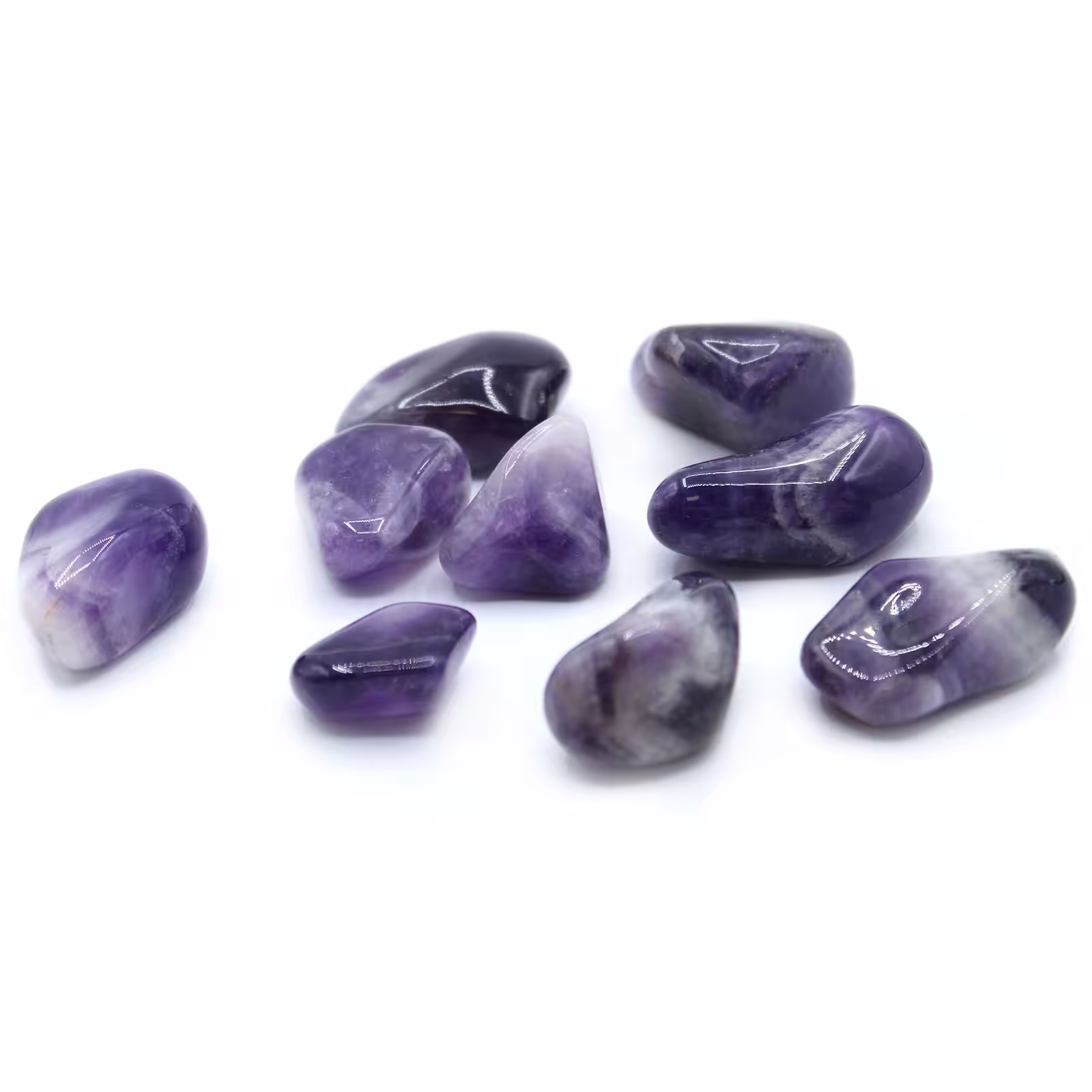L Tumble Stones – Amethyst Banded | www.artisan-gifts.co.uk 2 L Tumble Stones – Amethyst Banded | www.artisan-gifts.co.uk