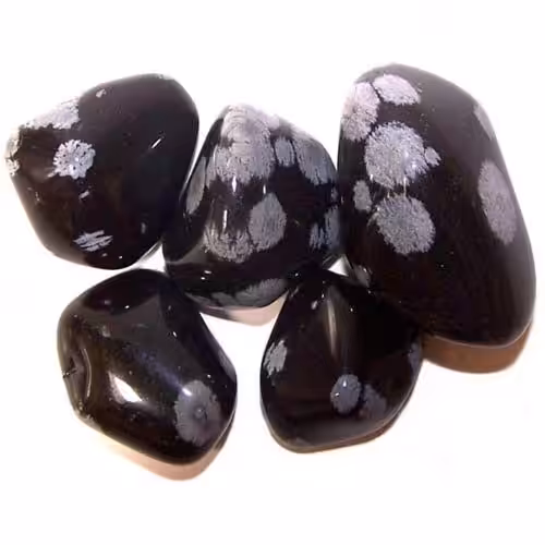 L Tumble Stones – Obsidian Snowflake | www.artisan-gifts.co.uk 3 L Tumble Stones – Obsidian Snowflake | www.artisan-gifts.co.uk 2