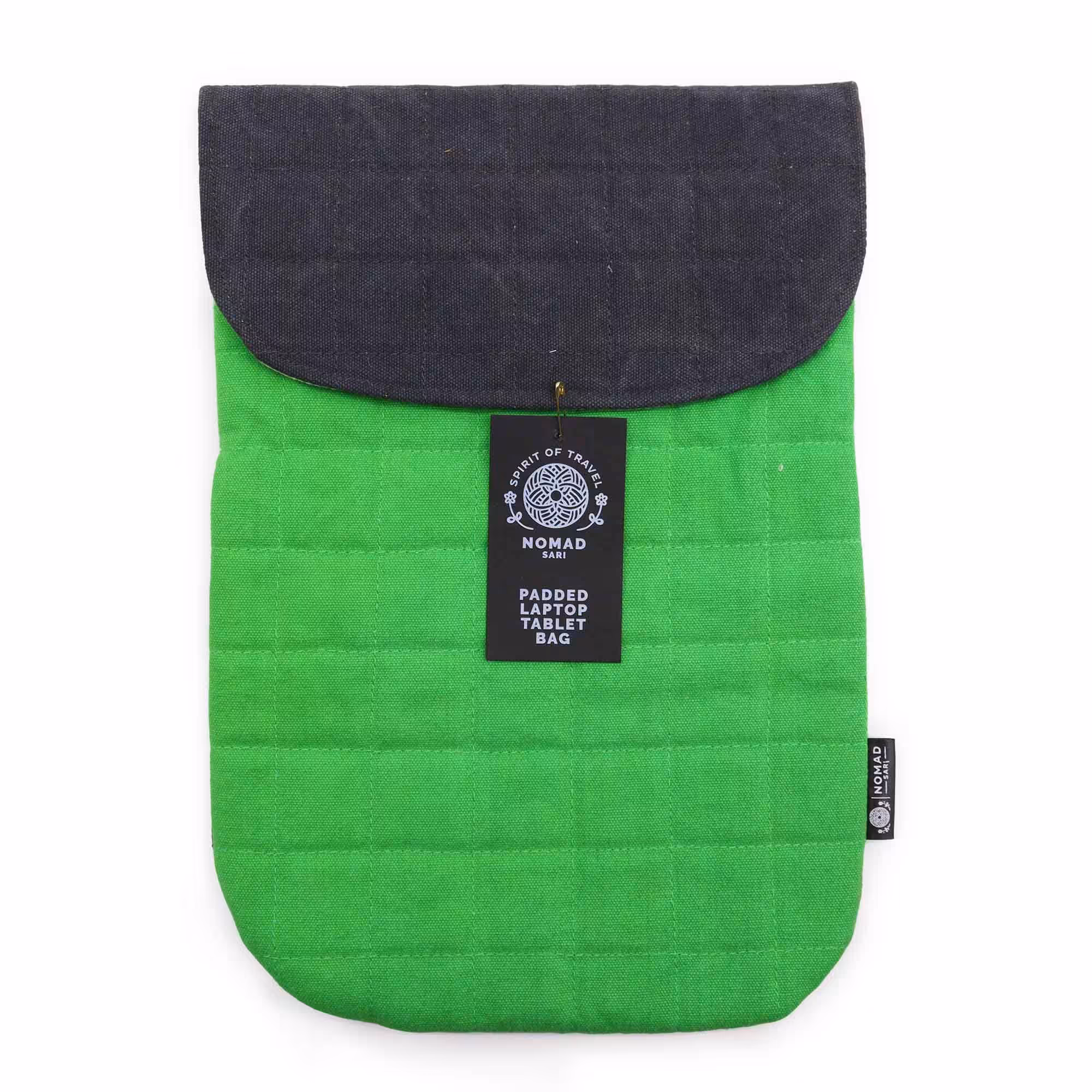 Laptop Padded Pouch – Frog Green – 14oz Stonewash | www.artisan-gifts.co.uk 2 Laptop Padded Pouch – Frog Green – 14oz Stonewash | www.artisan-gifts.co.uk 1