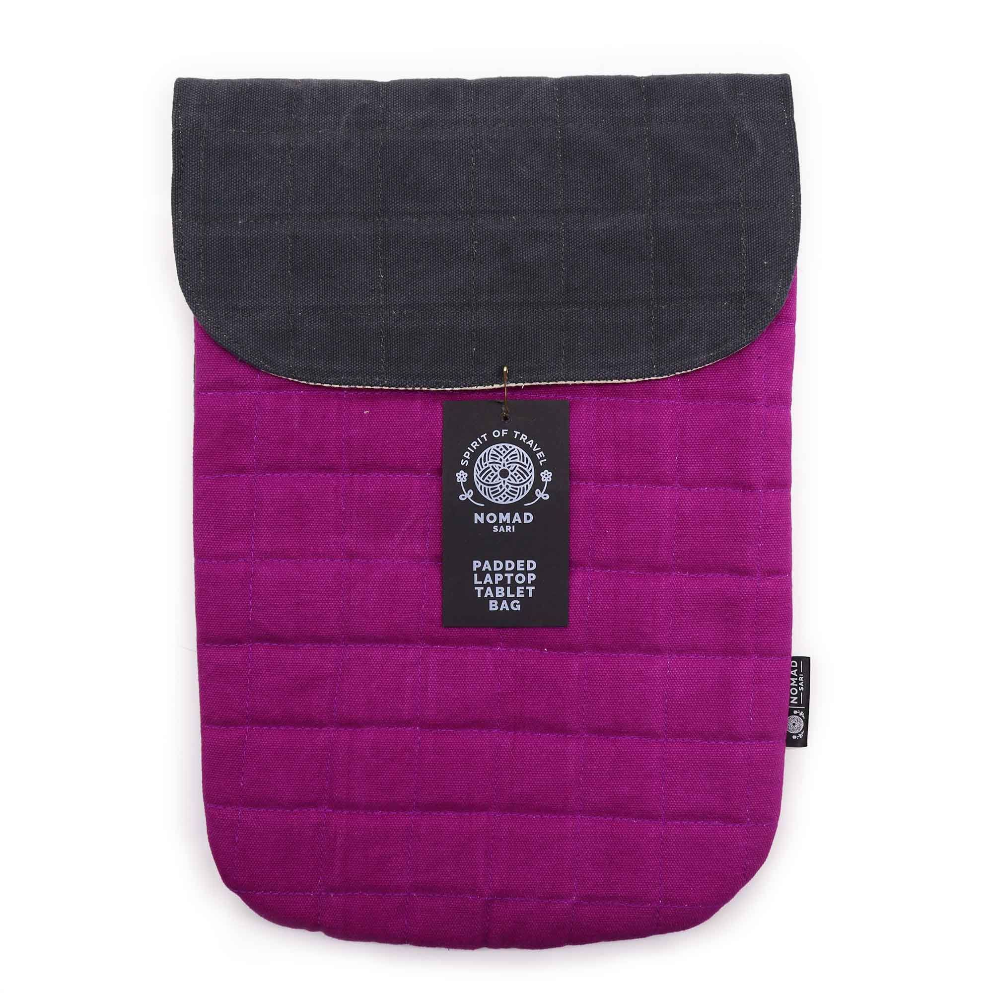 Laptop Padded Pouch – Purple Haze – 14oz Stonewash | www.artisan-gifts.co.uk 2 Laptop Padded Pouch – Purple Haze – 14oz Stonewash | www.artisan-gifts.co.uk 1