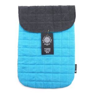 Laptop Padded Pouch – Terrific Turquoise – 14oz Stonewash | www.artisan-gifts.co.uk 1