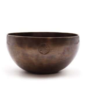 Large Indian Moon Phase Singing Bowl – (approx 850g) – 17cm | www.artisan-gifts.co.uk 1