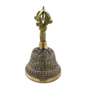 Large Tibetan Tingsha Bell – 7.5x13cm | www.artisan-gifts.co.uk 1