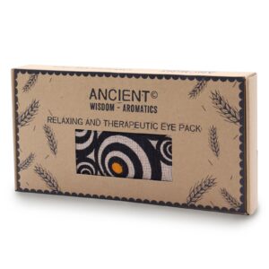 Lavender Natural Cotton and Juco Eye Pillow in Gift Box – Illusion | www.artisan-gifts.co.uk 1