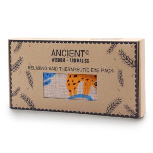 Lavender Natural Cotton and Juco Eye Pillow in Gift Box – Lazy Sloth | www.artisan-gifts.co.uk 1