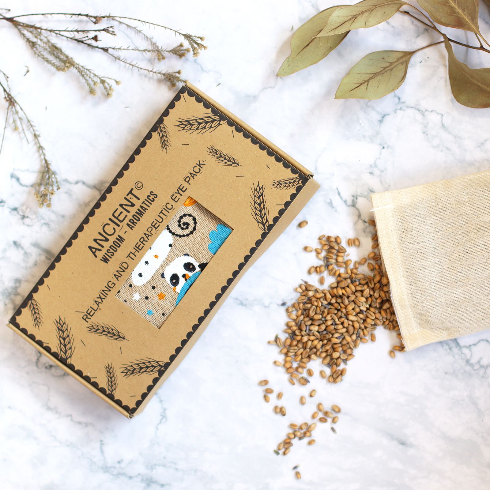 Lavender Natural Cotton and Juco Eye Pillow in Gift Box – Sleepy Panda | www.artisan-gifts.co.uk 5 Lavender Natural Cotton and Juco Eye Pillow in Gift Box – Sleepy Panda | www.artisan-gifts.co.uk 4