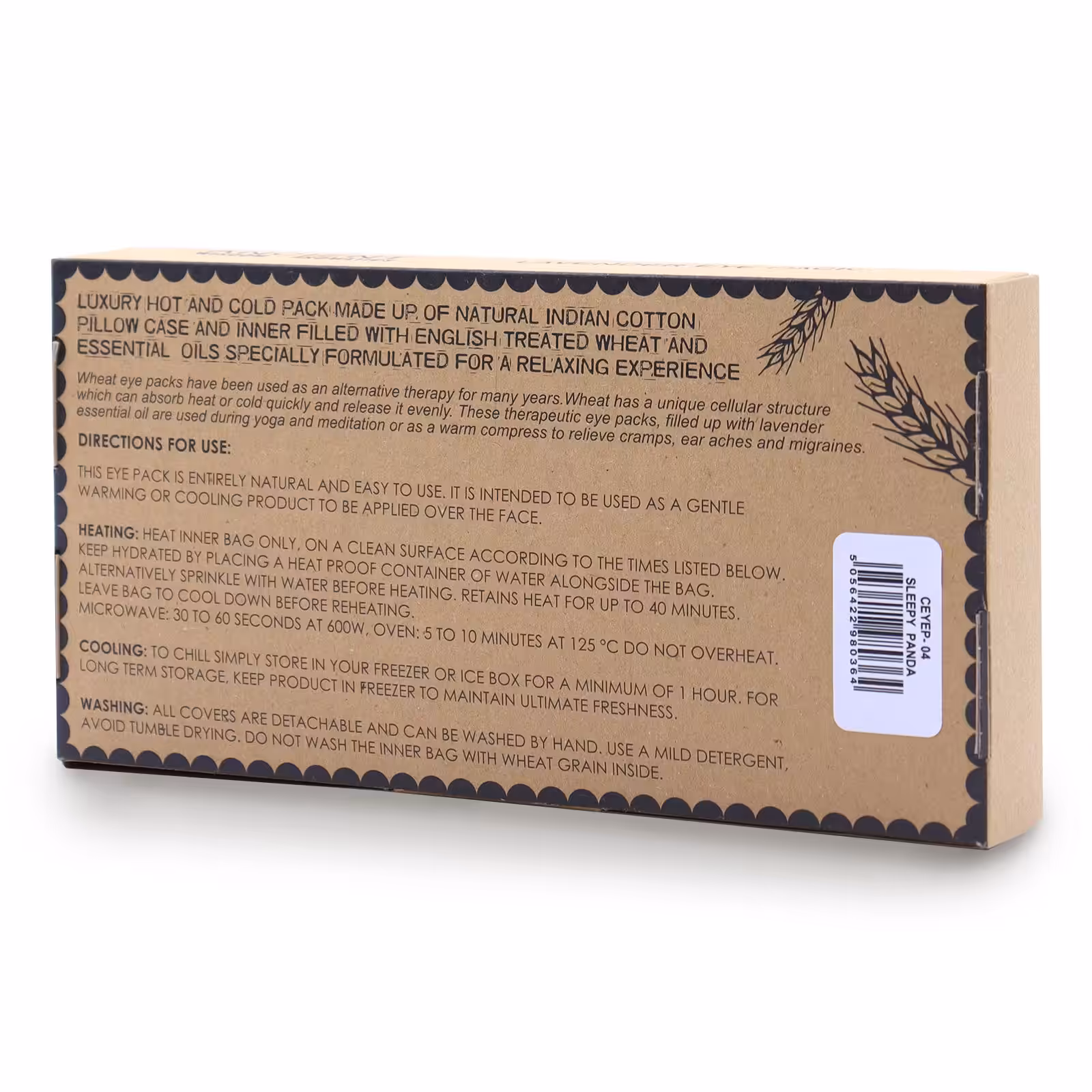 Lavender Natural Cotton and Juco Eye Pillow in Gift Box – Sleepy Panda | www.artisan-gifts.co.uk 3 Lavender Natural Cotton and Juco Eye Pillow in Gift Box – Sleepy Panda | www.artisan-gifts.co.uk 2