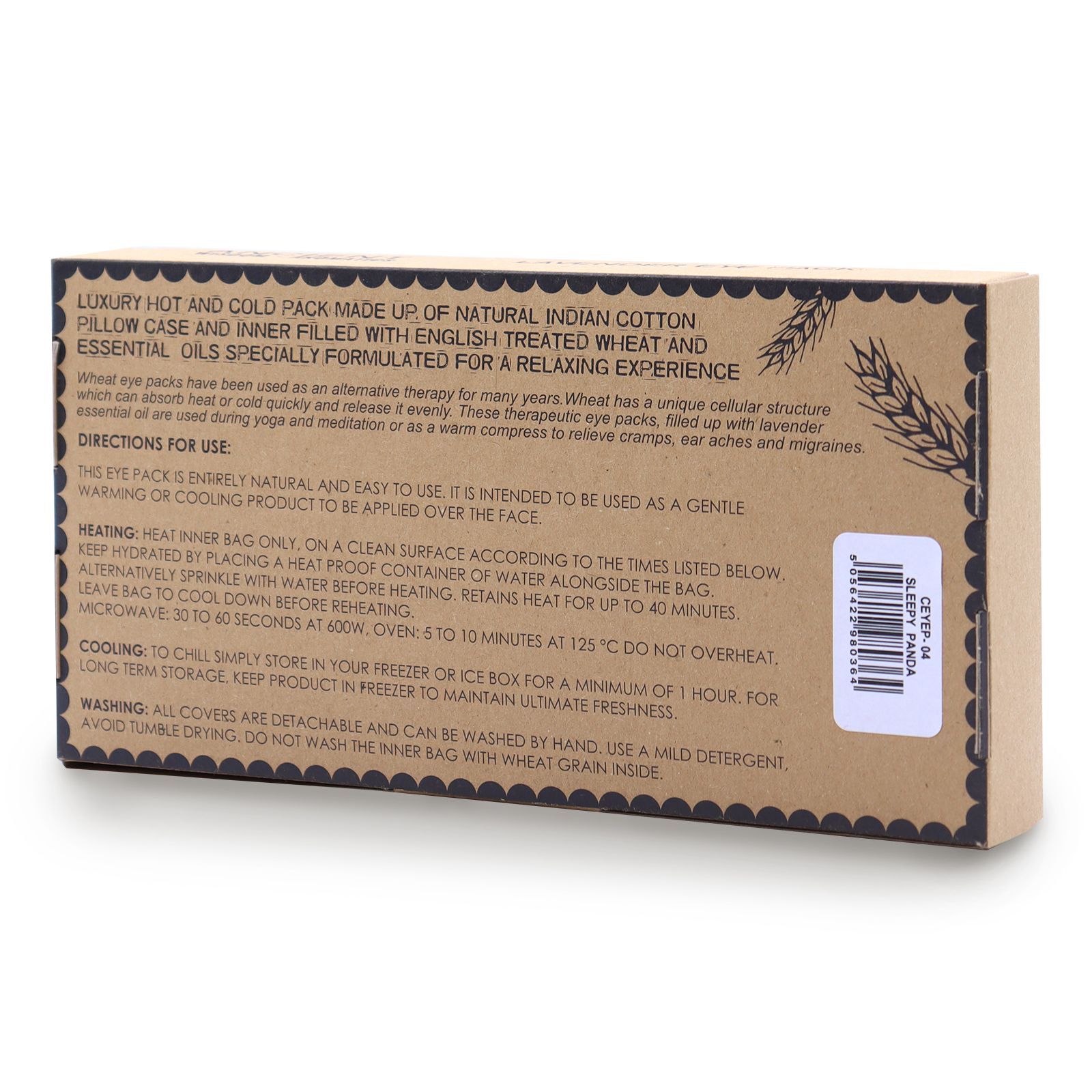 Lavender Natural Cotton and Juco Eye Pillow in Gift Box – Sleepy Panda | www.artisan-gifts.co.uk 3 Lavender Natural Cotton and Juco Eye Pillow in Gift Box – Sleepy Panda | www.artisan-gifts.co.uk 2