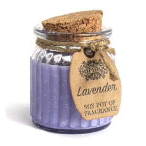 Lavender Soy Pot of Fragrance Candles | www.artisan-gifts.co.uk 1