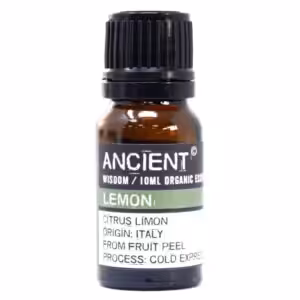 Lemon Organic Essential Oil 10ml | www.artisan-gifts.co.uk 1