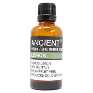 Lemon Organic Essential Oil 50ml | www.artisan-gifts.co.uk