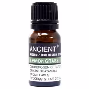 Lemongrass Organic Essential Oil 10ml | www.artisan-gifts.co.uk 1