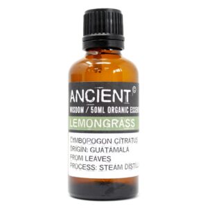 Lemongrass Organic Essential Oil 50ml | www.artisan-gifts.co.uk