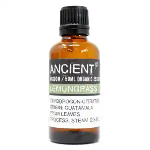 Lemongrass Organic Essential Oil 50ml | www.artisan-gifts.co.uk