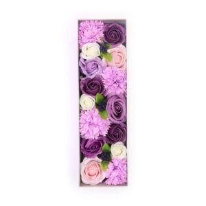 Long Box –  Lavender Rose & Carnation | www.artisan-gifts.co.uk 1