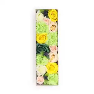Long Box – Spring Celibrations – Yellow & Greens | www.artisan-gifts.co.uk 1