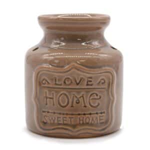 Lrg Home Oil Burner – Love Home Sweet Home | www.artisan-gifts.co.uk 1