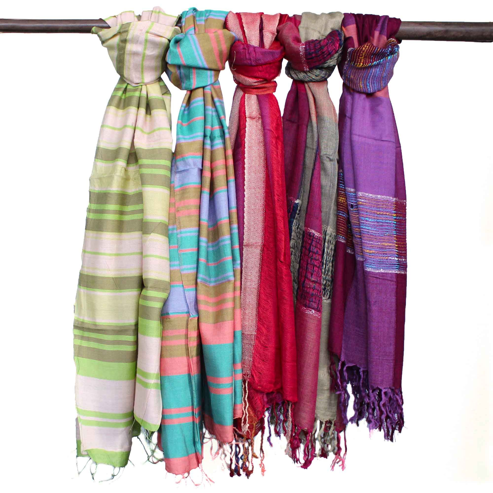Lrg Indian Boho Scarves – 28x72cm – Random Purples | www.artisan-gifts.co.uk 2 Lrg Indian Boho Scarves – 28x72cm – Random Purples | www.artisan-gifts.co.uk 1