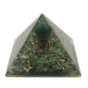 Lrg Orgonite Pyramid 70mm – Angel | www.artisan-gifts.co.uk 1