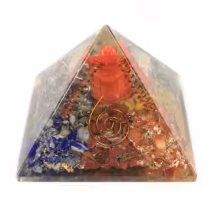 Lrg Orgonite Pyramid 70mm – Ganesh | www.artisan-gifts.co.uk 1