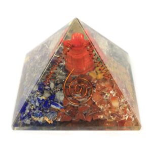 Lrg Orgonite Pyramid 70mm – Ganesh | www.artisan-gifts.co.uk 1