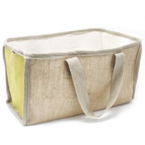 Lrg Shopping Basket – 33x18x20cm – Olive | www.artisan-gifts.co.uk 1